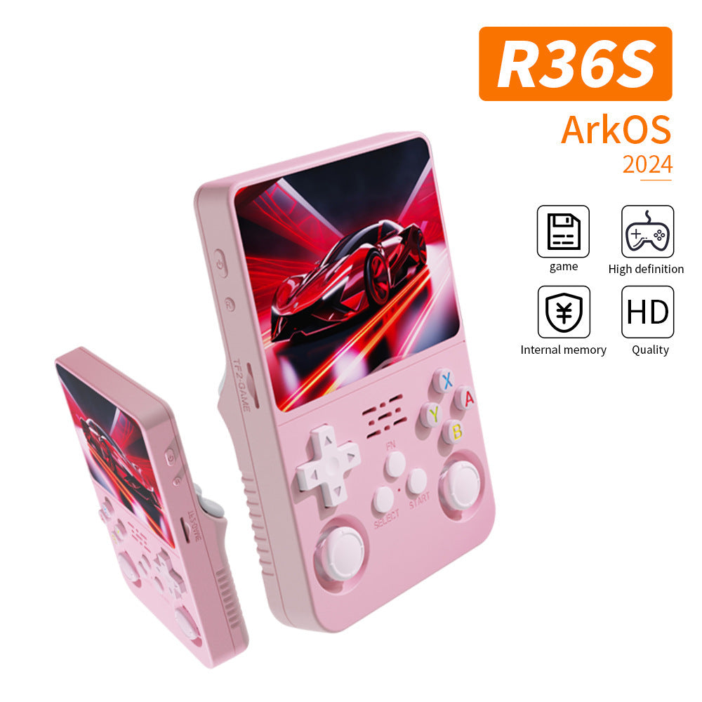 R36S New Open Source Handheld Game Console Retro Emulation System