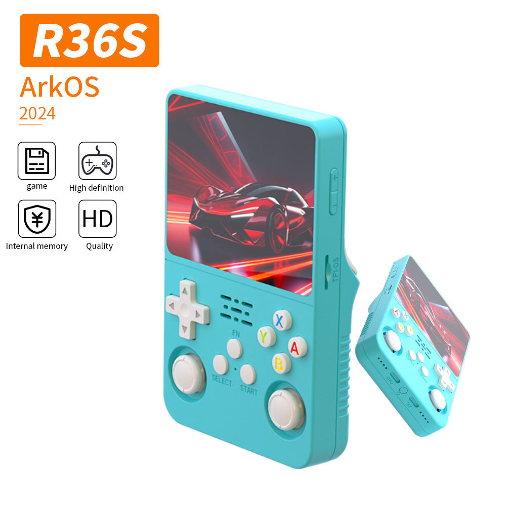 R36S New Open Source Handheld Game Console Retro Emulation System