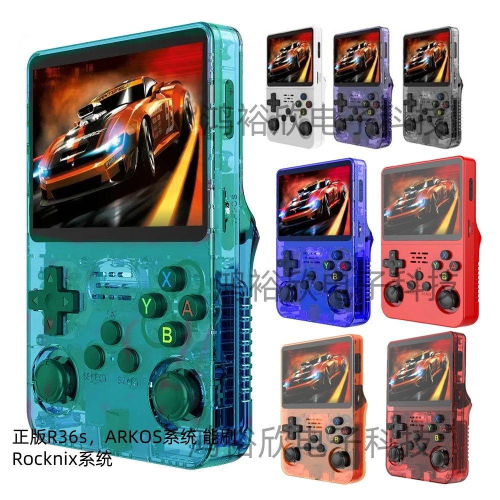 R36S New Open Source Handheld Game Console Retro Emulation System