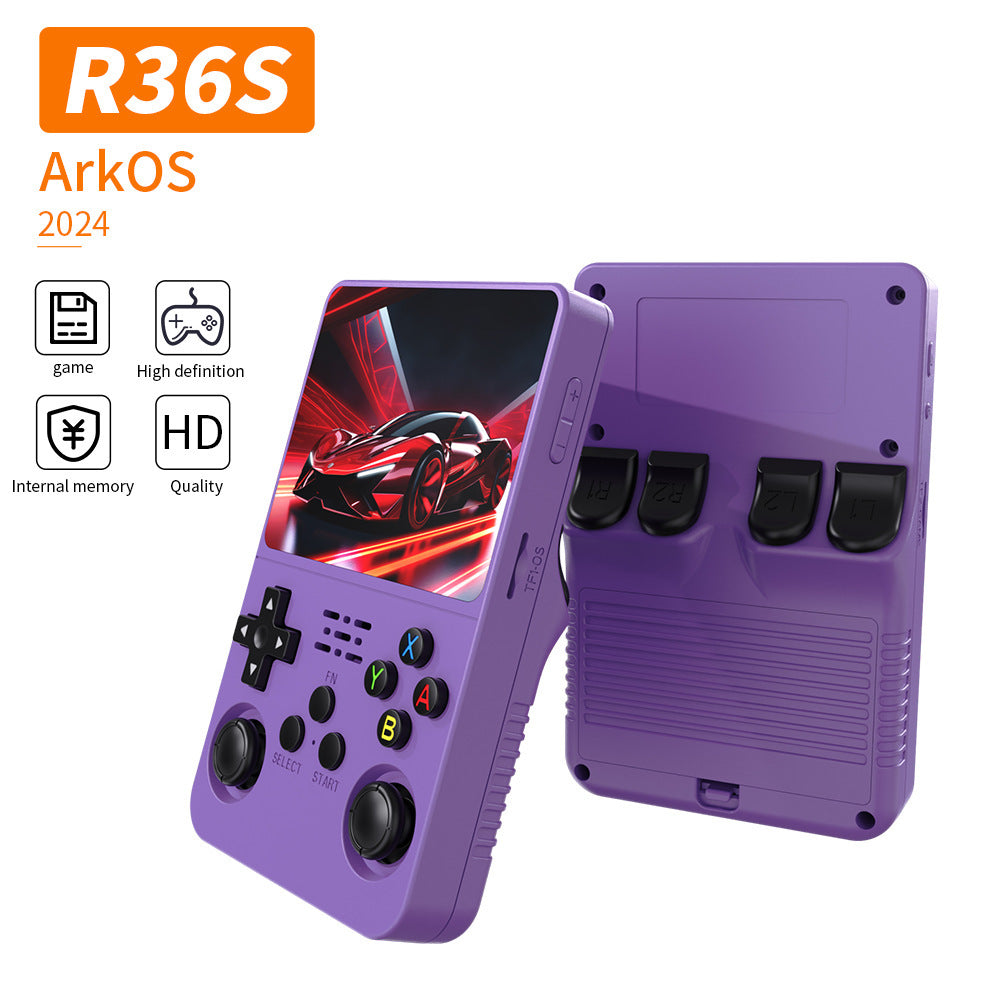 R36S New Open Source Handheld Game Console Retro Emulation System