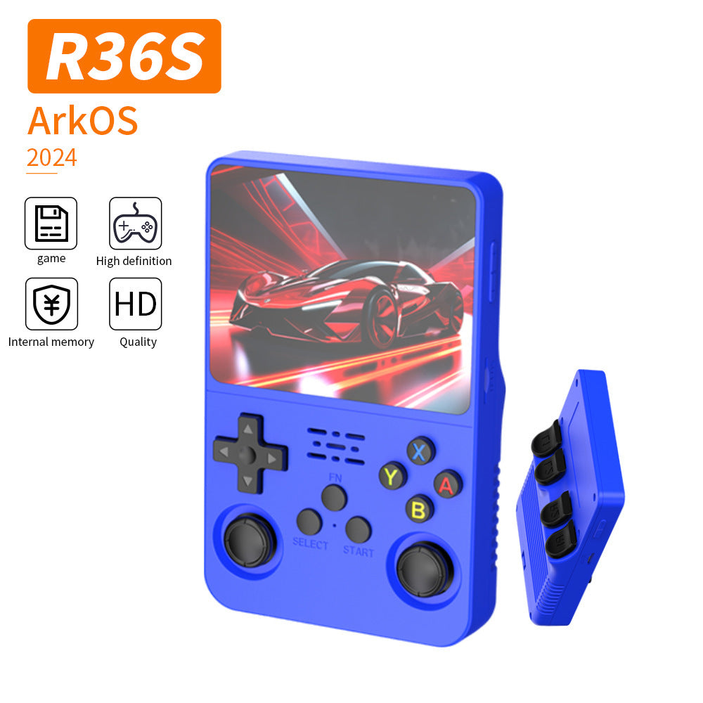 R36S New Open Source Handheld Game Console Retro Emulation System