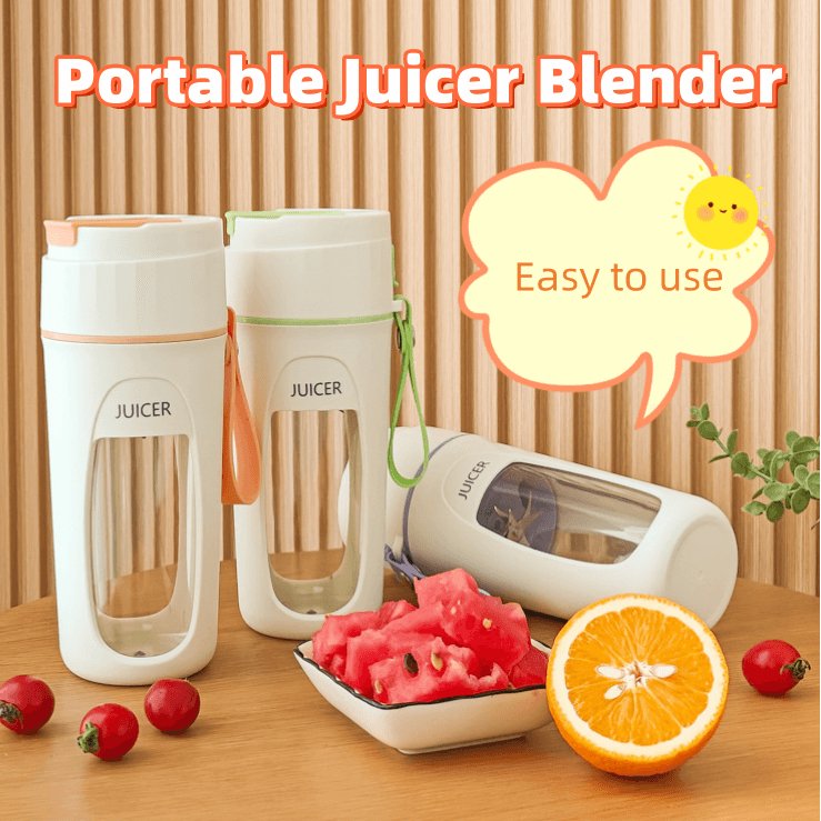 Smart Portable Juicer: Blend Anywhere with Safety Features