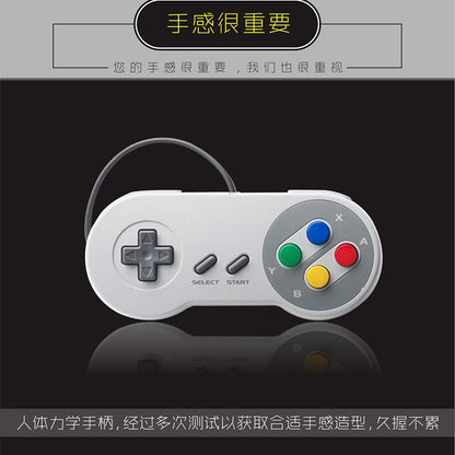 Mini SNES type TV game consoles - HD - TF cards - built-in 821 classic games